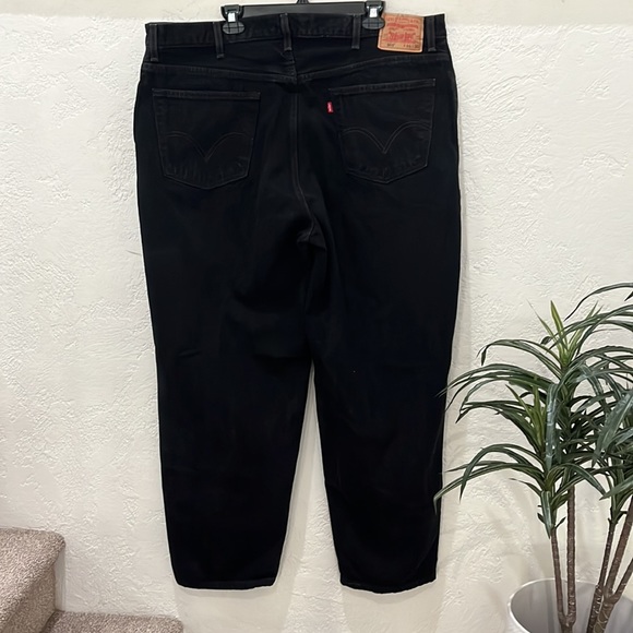 LEVI’S Men’s Comfort Fit Black Jeans W46 L30 - Picture 12 of 14